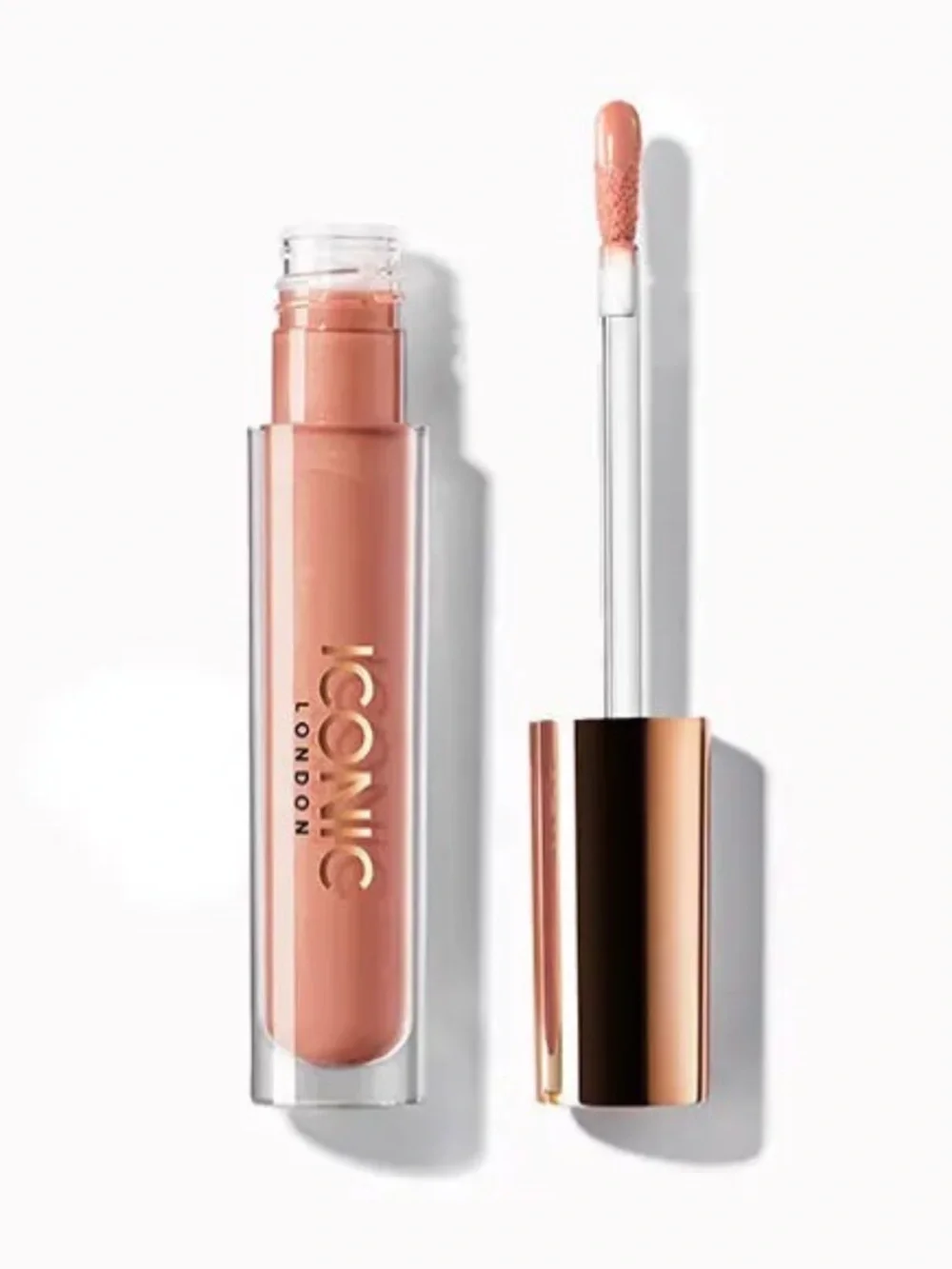 ICONIC LONDON Lip Plumping Gloss in Nude Tan/Nearly Nude Full Size